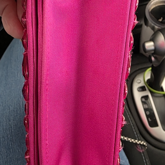 Banana Republic Vibrant Pink Crystal Crossbody Bag - Picture 6 of 6